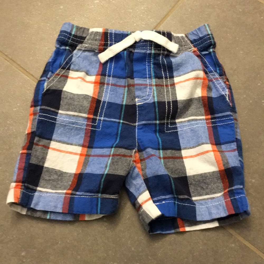 Plaid shorts